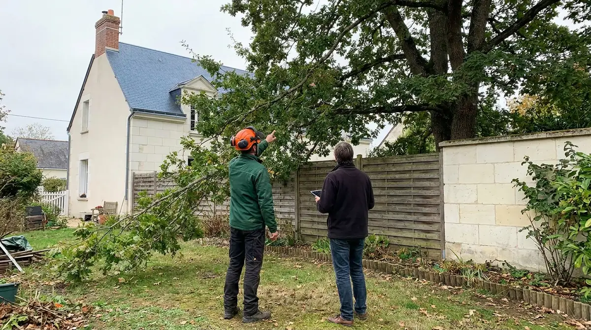 Arbre du voisin trop haut ou dangereux : que faire ? (Indre-et-Loire)